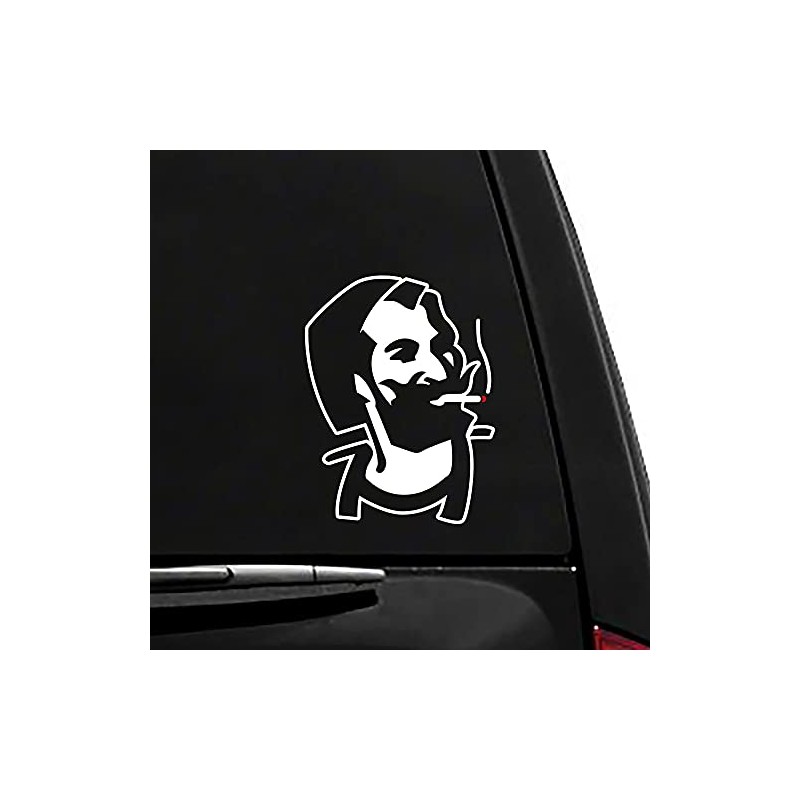 Zig Zag Man - Vinyl Vehicle Sticker