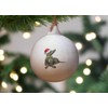 Image Industry Lurcher Ceramic Bauble - Tree Decoration - Christmas