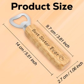 Sister Gifts,Gifts for Sister,Big Sister Gifts,Bottle Opener,Sister Birthday Gifts,Sister Gifts from Sister,Gifts for Sisters Adults,Presents for Sister,Sister Christmas Gifts,Sister Presents