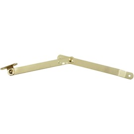 National Hardware N208-629 V1890R Folding Support in Brass
