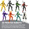 T13 Action Figure Set (Assembly Completed), 3D Printed Multi-Jointed, Titan