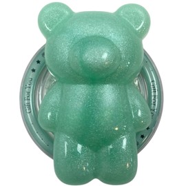 Pearl Gloss Bear Magnetic Suction Magnet, MagSafe Compatible, Smartphone Grip, Pop, Sockets, Korean Smartphone Ring, Stand, Grip Tok, Bunker Ring, Smartphone, Fall Prevention, Grip, Bear, Cute, 3D