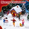 GW Box 5 Pcs Christmas Village People Figurines