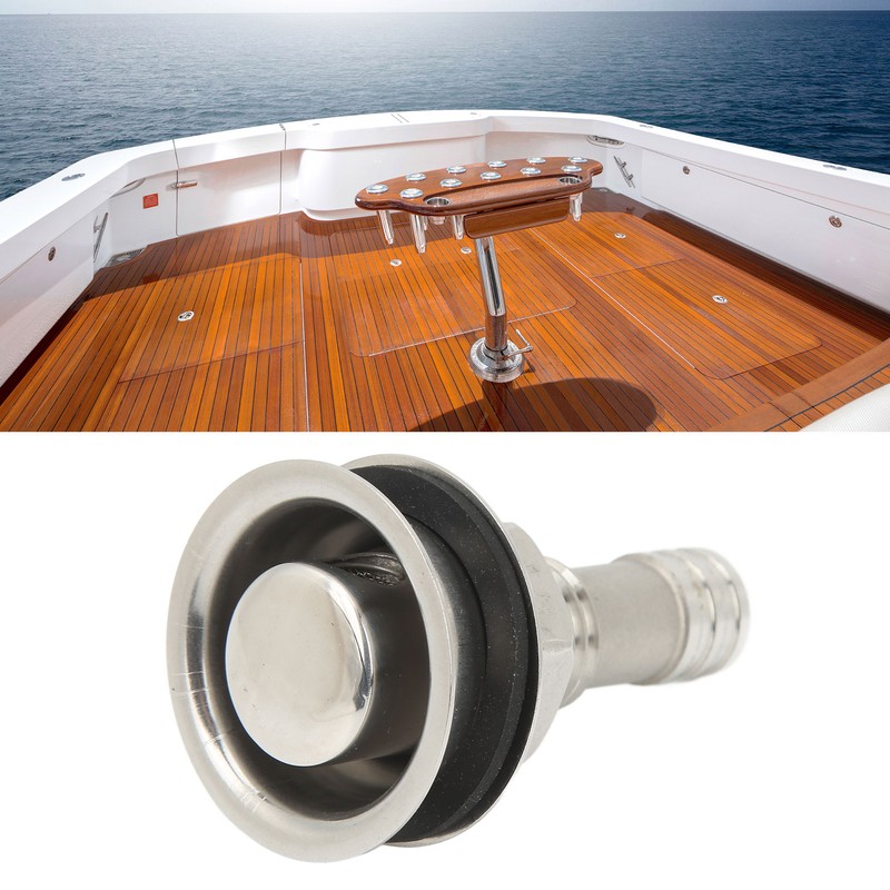 Fuel Tank Vent with Mounting Gasket M16 Marine Grade 304