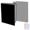 2 Pack Stretchable Jumbo Book Covers, Washable Durable Reusable Book