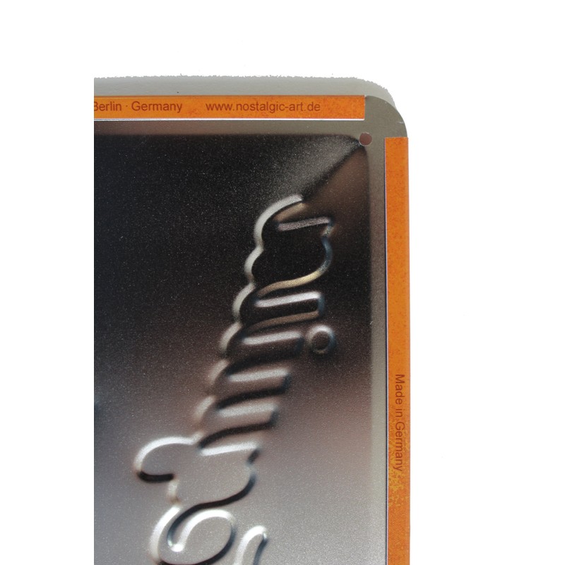 Vintage Tin Sign with Retro Tequila Sunrise in Various Sizes,