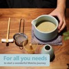 Kitinco Matcha Whisk Set with Matcha Drink Recipes Book –