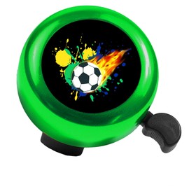 Children's Bicycle Bell, Excavator Boy Bicycle Bell, Excavator Children's Bicycle Accessories for Child Boy Birthday Tricycle, Mountain Bike, Children's Bicycle (Green)