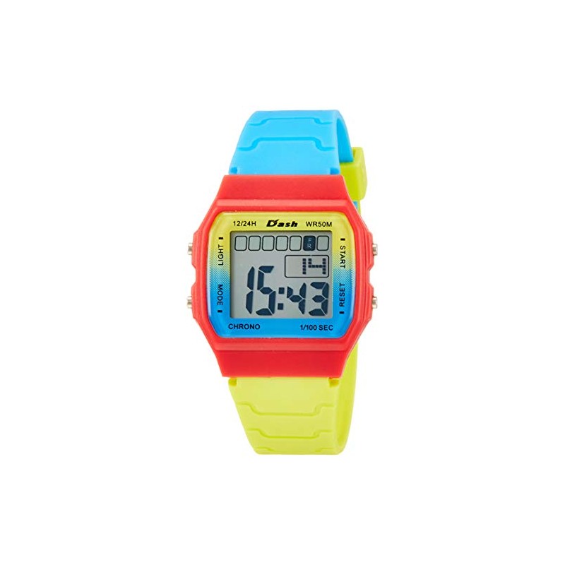 Arias ADWW18087-06 Kids Watch, Digital, Waterproof, Multi-functional, Urethane Strap, 2