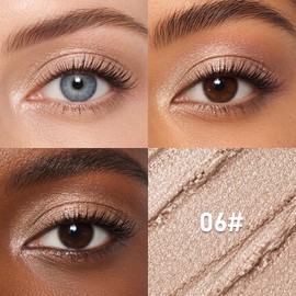 Waterproof Cream Eyeshadow Stick with Long-Lasting Natural Eye Color, #06