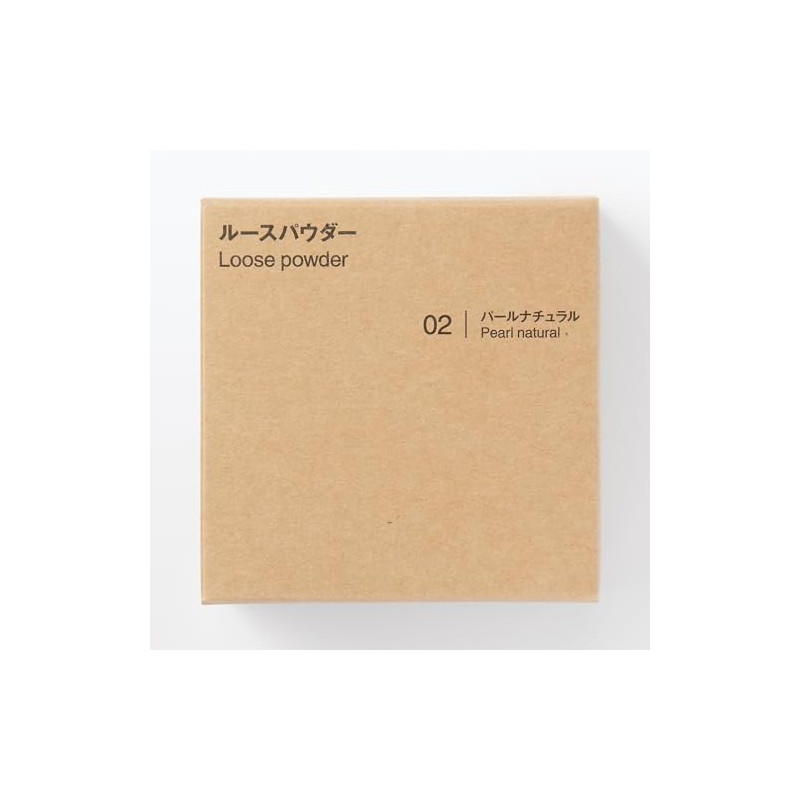 MUJI OAP48A4S Loose Powder Pearl Natural 18g Puffed