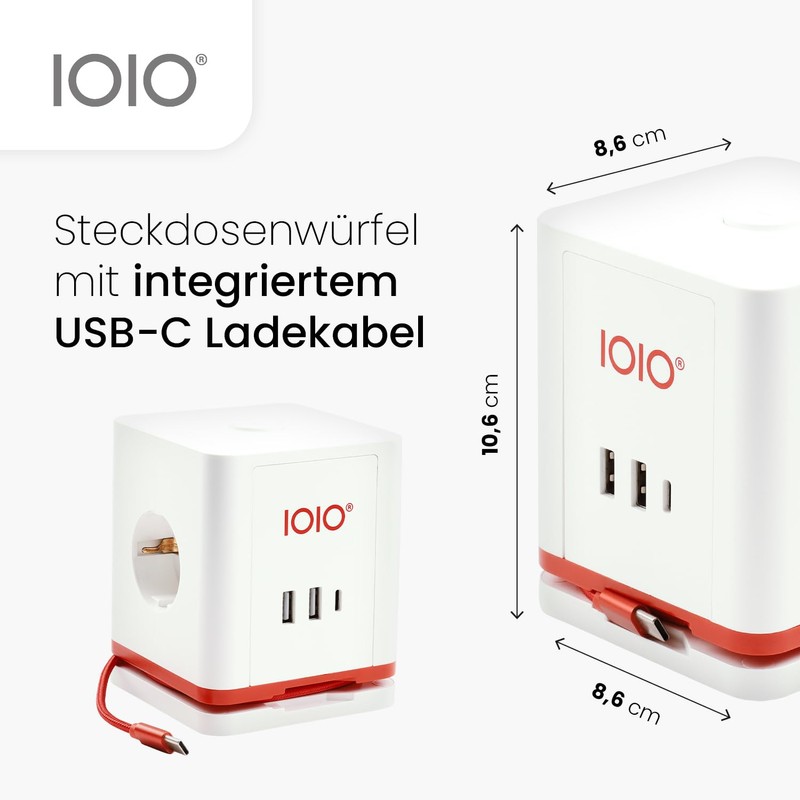 Olympia IOIO SW 1000 Socket Cube, White