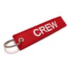 Crew Luggage Tag - Red/White - Set of 2 -