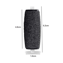 Foot File Replacement Rollers - 4pcs Replacement Rollers for Scholl Velvet Smooth，Pedicure Hard Skin Remover Refills Extra Coarse Replacement Rollers Heads, Scholl Pedicure Hard Skin Remover