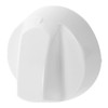 SPARES2GO Universal White Control Knobs for All Makes and Models