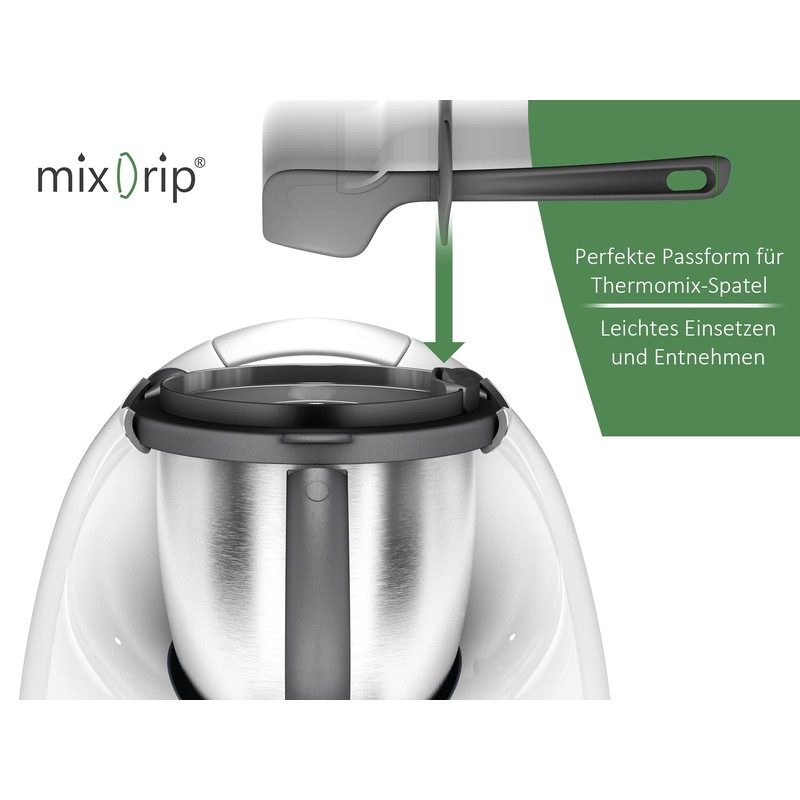 MixDrip® Spatula Holder Compatible with Thermomix TM6, TM5, Accessories, Practical