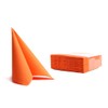 Napkins 38 x 38 cm Soft Point Plain Orange Pack