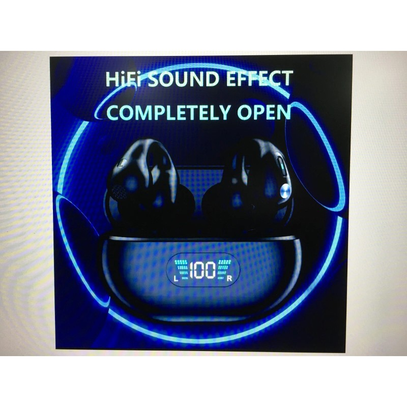 Ring EAR Earbuds Wireless Bluetooth, Q80 Ring clip protection Earbuds