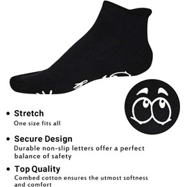 sockfun Funny Sayings Socks Silly Sarcastic Gag Socks Weird Eye Socks Women, White Elephant Gifts Men Adult