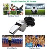 Golvery Soccer Kit - Metal Whistle with Referee Cards Set,