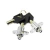 HDBUBALUS Motorcycle Hard Saddlebag Locks Set with Keys Compatible with