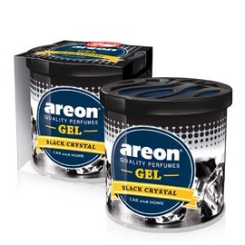AREON Gel Can Scent. (3, Black Crystal)'