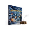 Luxflair Incense Cones Advent Calendar, 24 Fragrances (Total 48 Cones),