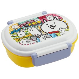 Skater QAF2BAAG-A Bento Box, 12.2 fl oz (360 ml), Nyanko War, 23, Antibacterial, Made in Japan