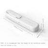 Portable Toothbrush Sanitizer with Smart Heating Drying Function Toothbrush Cleaning