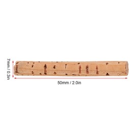 Alomejor Carp Fishing Corks 10 Pieces European Style Carp Fishing Cork Sticks Boilies Bait Zig Fishing Tackle