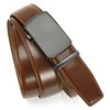 CHAOREN Men's Belt - Automatic Leather Belt without Holes for