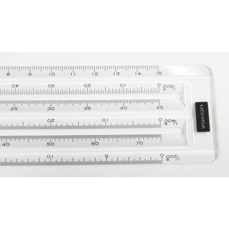 ウチダ製図器(Uchidaseizuki) ウチダ ヘキサスケール 15cm 1-882-0115
