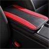 Stylish Center Console Cover,PU Leather Armrest Cover on Center Console,Universal