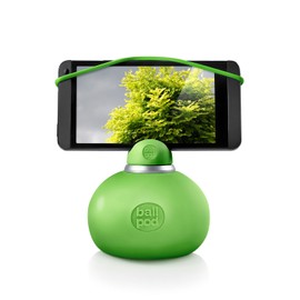 Ballpod Tripod with SmartFix Universal Car Mount/Holder Set of 2 Green