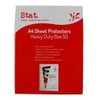 Stat A4 70 Micron Sheet Protector, Clear (Pack of 50)