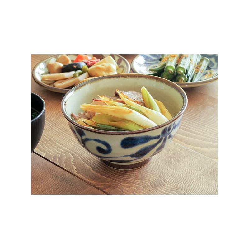 Tableware East Sh-019-01 Donburi 5.9 inches (15 cm) Tall Ryukyu