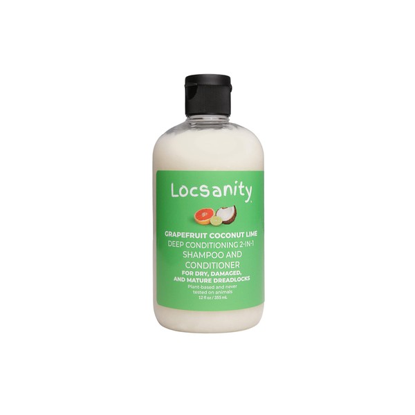 Locsanity Grapefruit Coconut & Lime Moisturizing and Nourishing Shampoo
