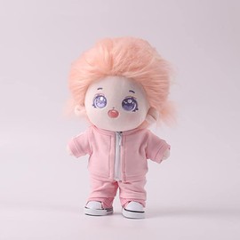 niannyyhouse Sportswear Uniforms 7.8"（20CM） Plush Doll Stuffed Figures Toys Clothes (Pink)