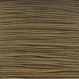 Micro 90 Cord – M90 – Nylon Paracord in Solid Colors – Tensile Strength 90 LBs – Choose from 10, 25, 50, 100, 1000 Foot Sizes (100 Feet, Coyote Brown)