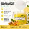 Turmeric Kojic Acid Cleansing Pads for Face – 50 Exfoliating