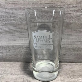 Samuel Adams Boston Lager Baseball 3D Bottom 16oz Pint Beer Glass New