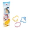 Tala Set of 3 Easter Cutters, Stainless-Steel Cutters, Perfect for