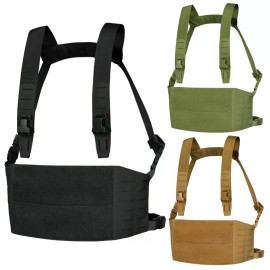 Condor 201151 VAS Laser Cut MOLLE Harness Adapter Kit for Vanquish Armor System - Black