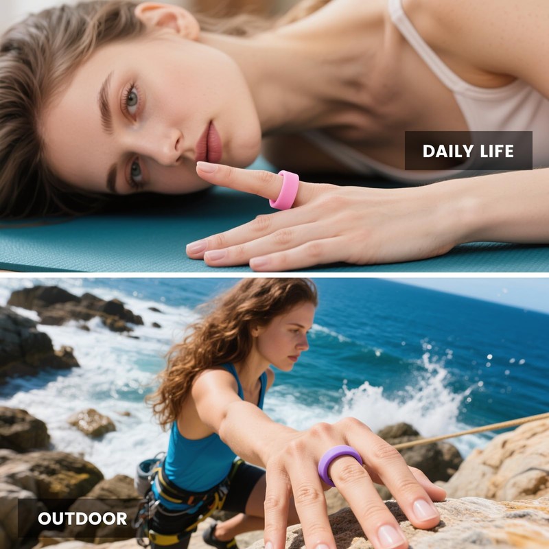 BandRain 15 Pack Ultra-Thin Ring Covers Compatible with Oura Ring