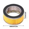 5Pcs Piston Air Compressor Filter Inner Element Inside Silencer Equipment