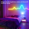 segrass Neon Led Rope Lights,132FT RGB LED Strip Lights, App