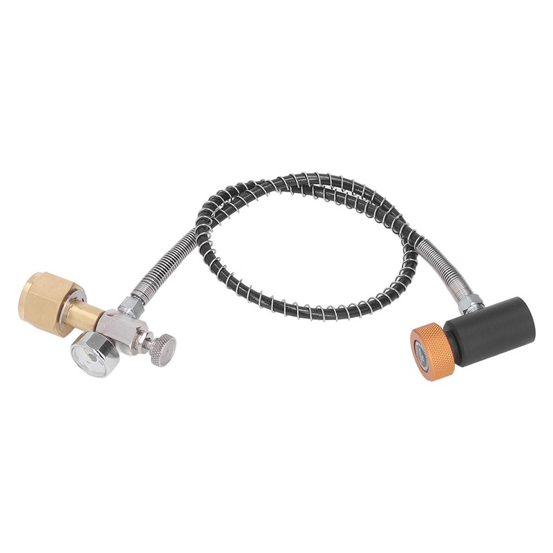 Soda Remote Hose CO2 Tank Cylinder Refilling Adapter with 24