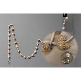 Vintage Beach Wedding Hanging Sea Shell Decor Long Size Garlands 6 feet, Handmade GS-wll - 2 Items