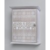 GreyZouq Indian Elephant Style Carved Key Cabinet