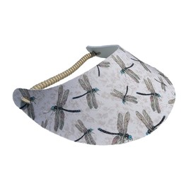 The Incredible Sunvisor Available in Beautiful Designs Perfect for Summer! Made in The USA! (Dragonfly 8)